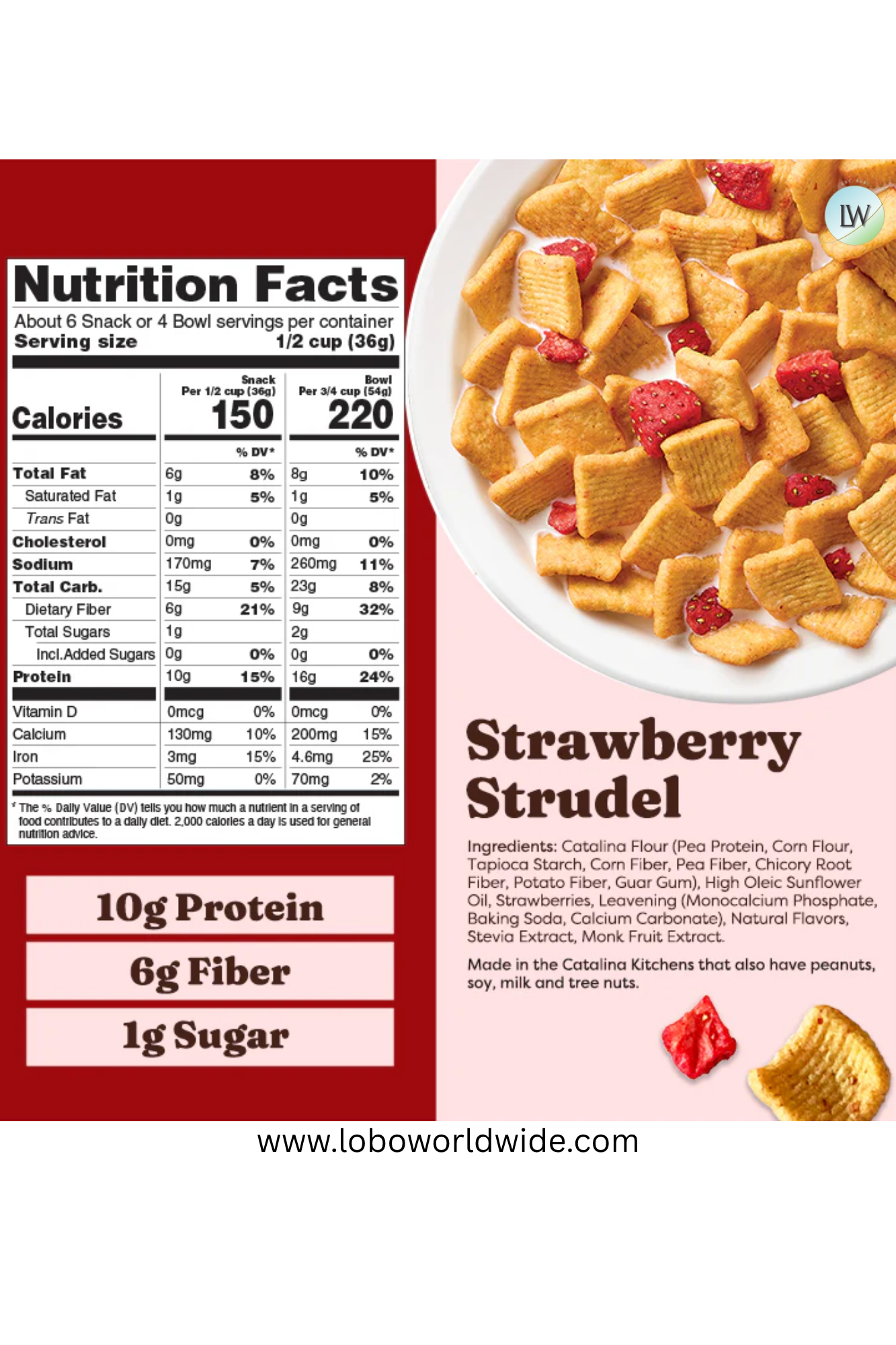 Catalina Crunch Protein Cereal, 8 oz