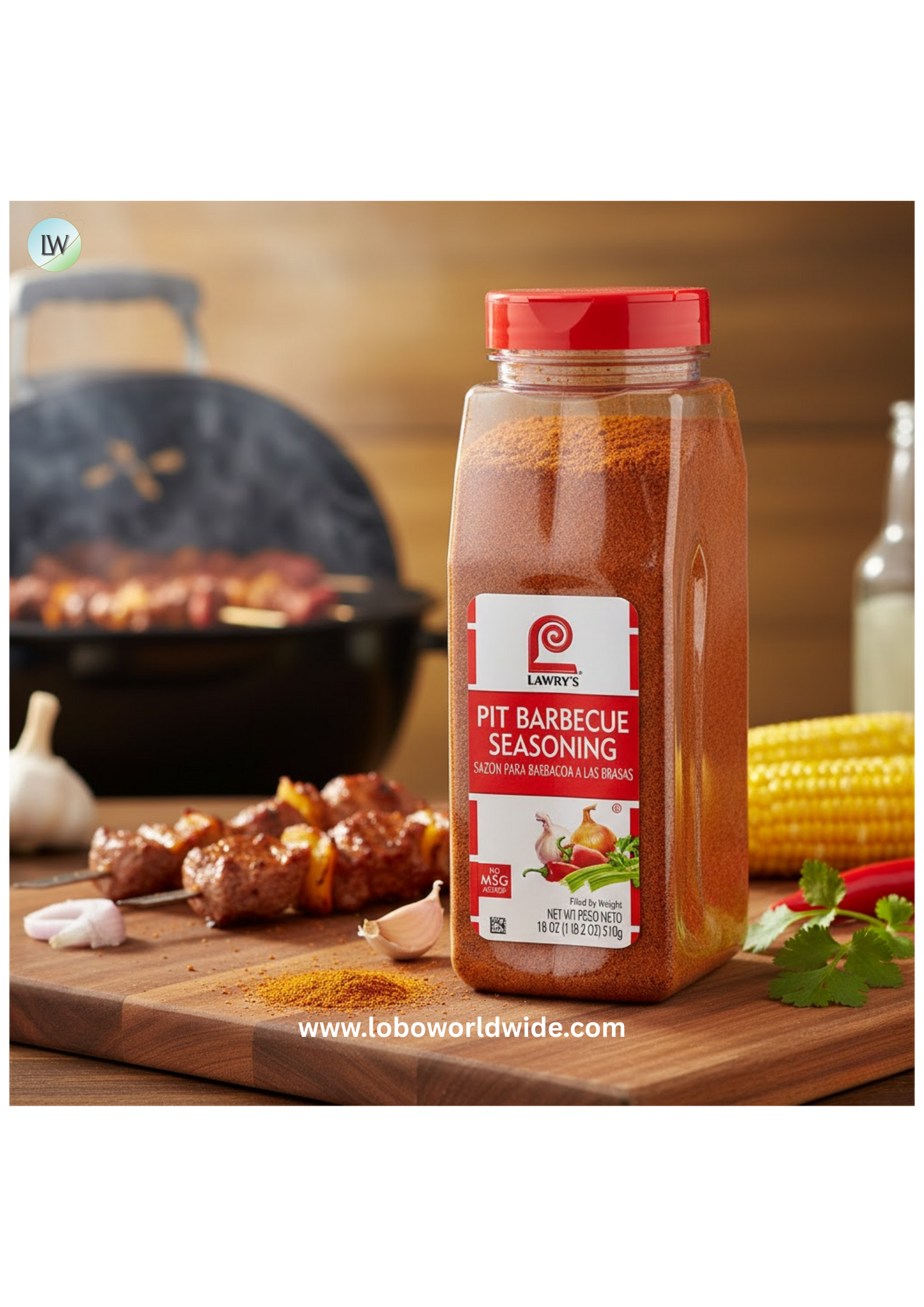 Lawry's 18 oz. Pit BBQ Seasoning