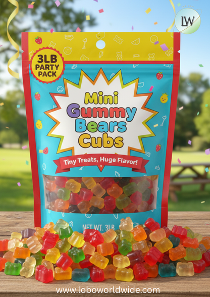 Mini Gummy Bears Cubs(Various Sizes)