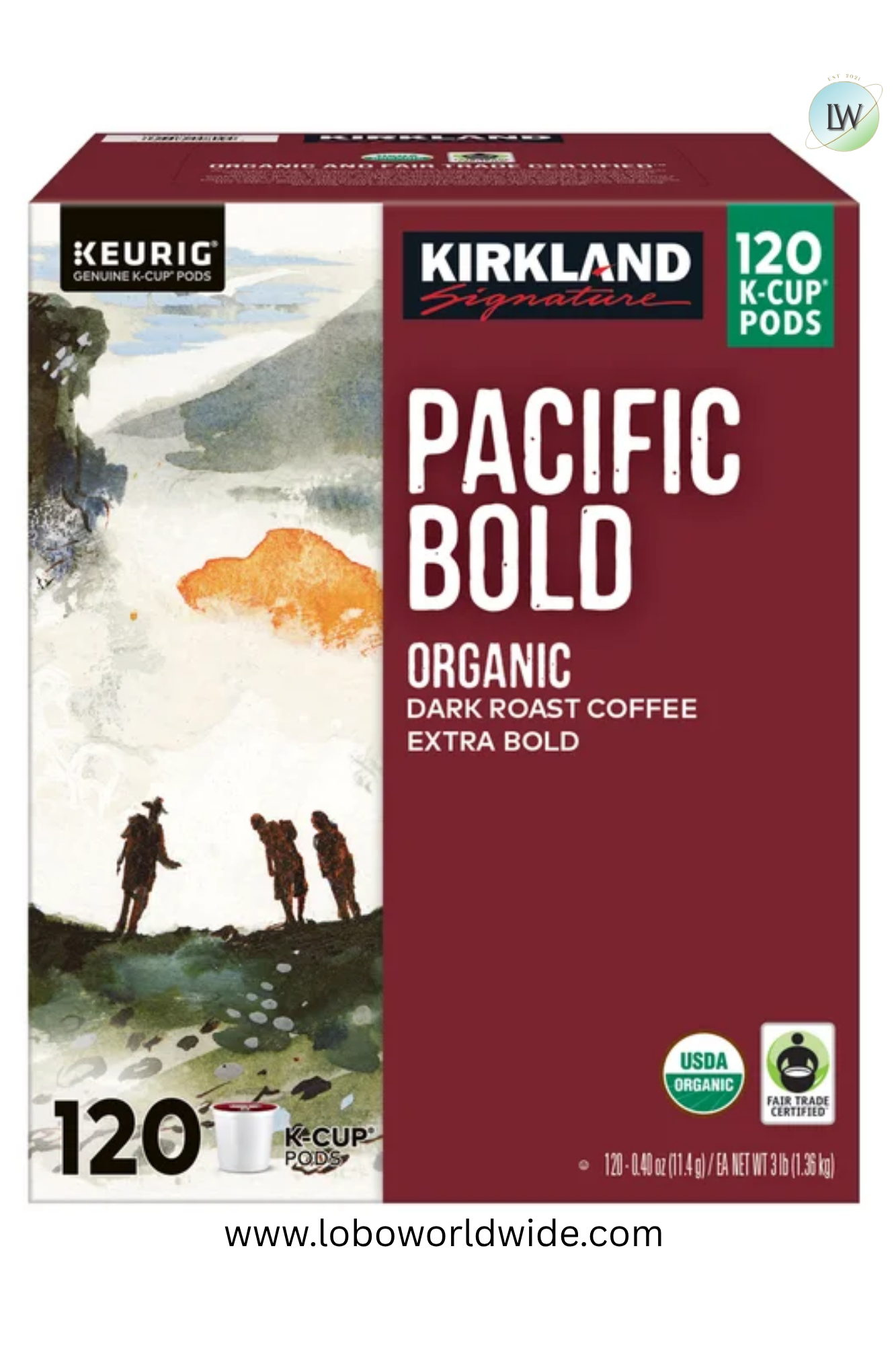 Kirkland Signature Coffee K-Cup Pod, 120-count