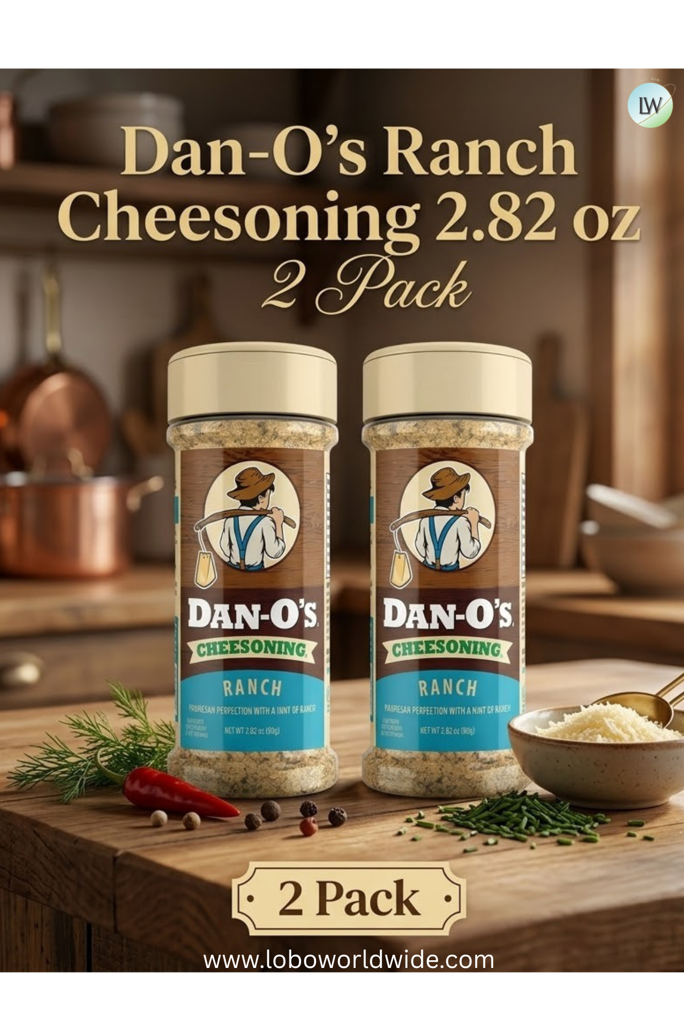 Dan-O's, Small Bottles, 2 Pack, Includes Cheesoning and Jalapeño Cheesoning Seasonings, Sugar Free, Zero Calorie