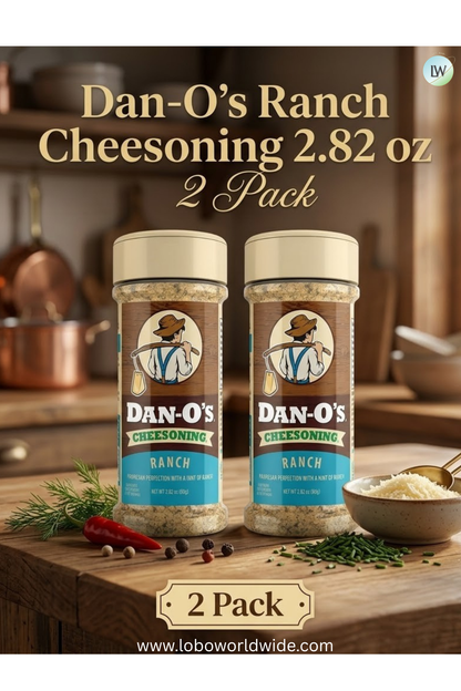 Dan-O's, Small Bottles, 2 Pack, Includes Cheesoning and Jalapeño Cheesoning Seasonings, Sugar Free, Zero Calorie