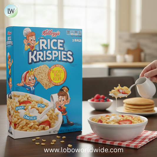 Kellogg's Rice Krispies Breakfast Cereal, 2 pk.