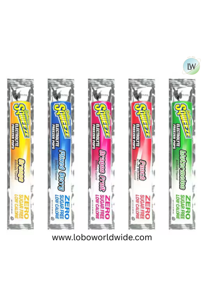 Sqwincher Freezer Pop, 3 oz. Yield Per Unit, PK150 (Various Mix Of Flavours)