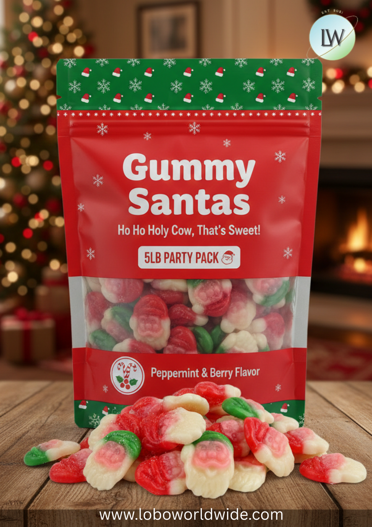 Gummy Santas(Various Sizes)