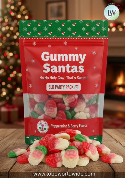 Gummy Santas(Various Sizes)