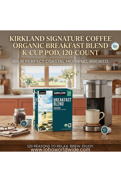 Kirkland Signature Coffee K-Cup Pod, 120-count