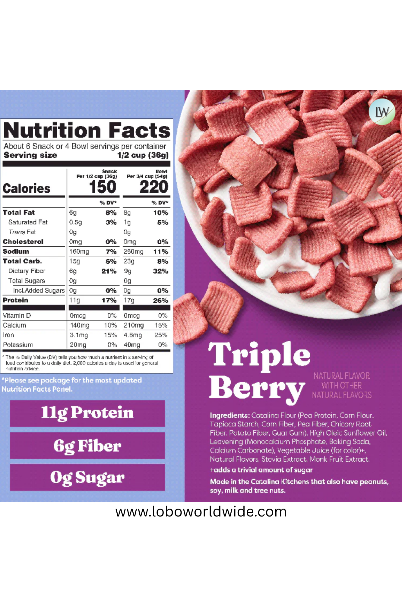 Catalina Crunch Protein Cereal, 8 oz