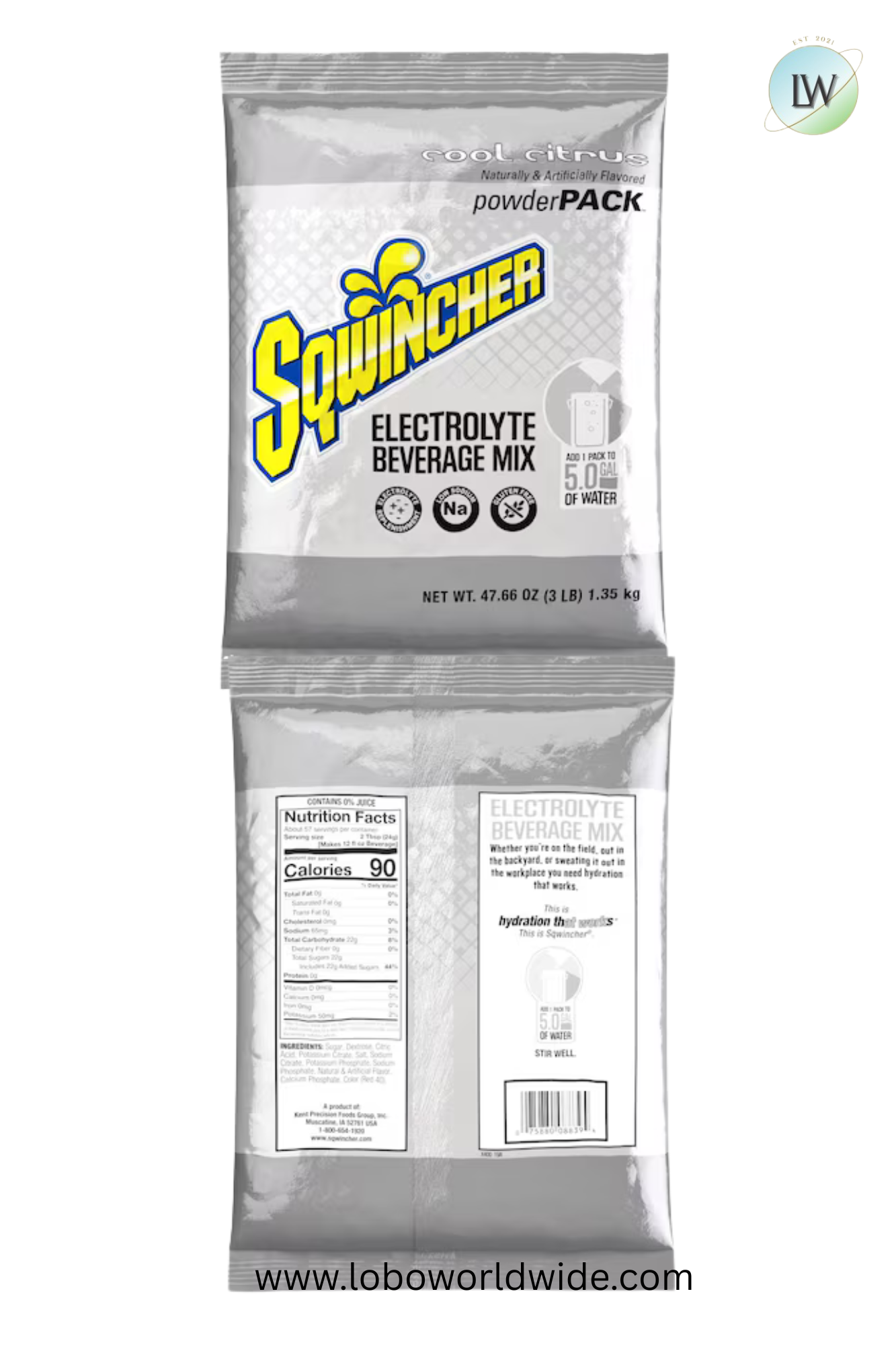 Sports Drink Mix Powder 47.66 oz.(Various Flavours)