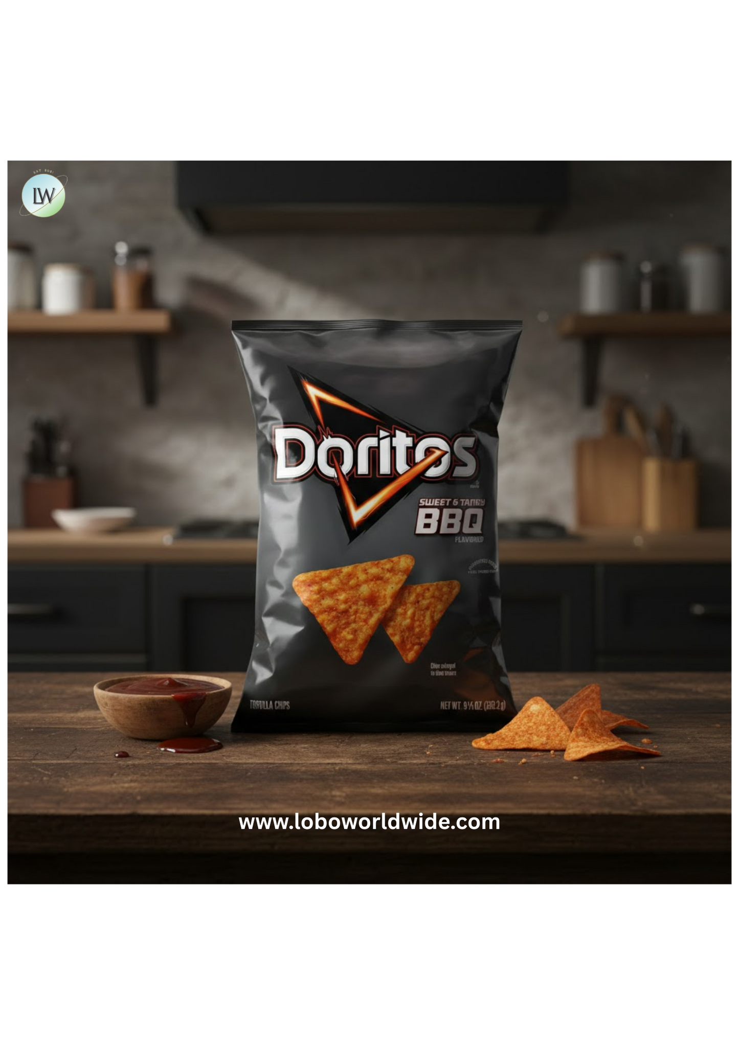 Doritos Sweet & Tangy BBQ Flavored Tortilla Chips, 9.25 oz Bag