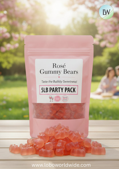 Rosé Gummy Bears(Various Sizes)