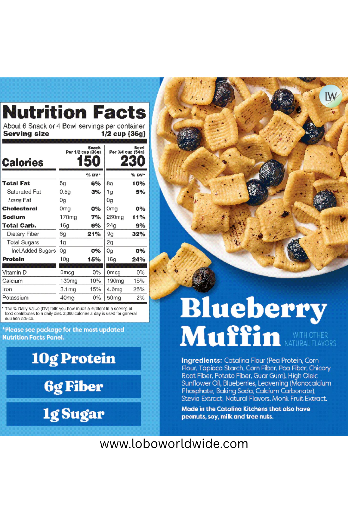 Catalina Crunch Protein Cereal, 8 oz (Pack of 3)