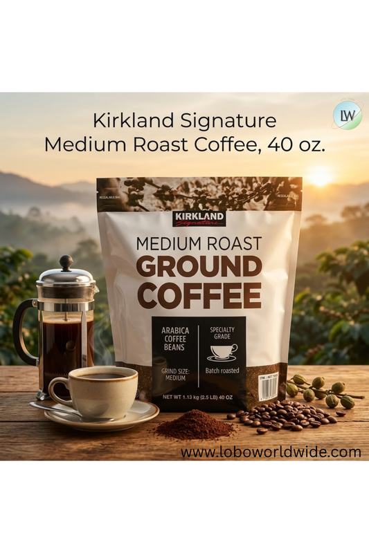 Kirkland Signature Medium Roast Coffee, 40 oz.