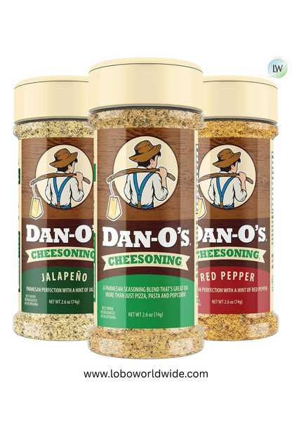 Dan-O's, 3 Bottle Seasoning Set (Variety Pack)