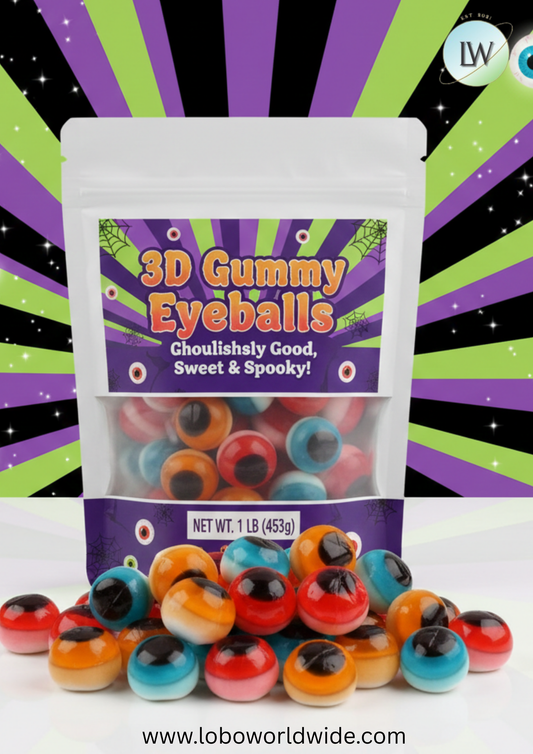 3D Gummy Eyeballs(Various Sizes)