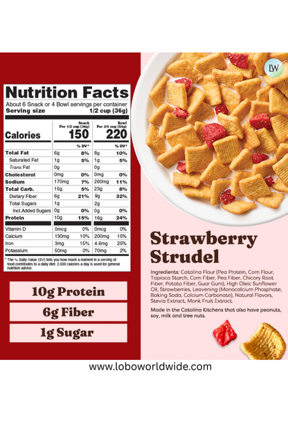 Catalina Crunch Protein Cereal, 8 oz (Pack of 3)