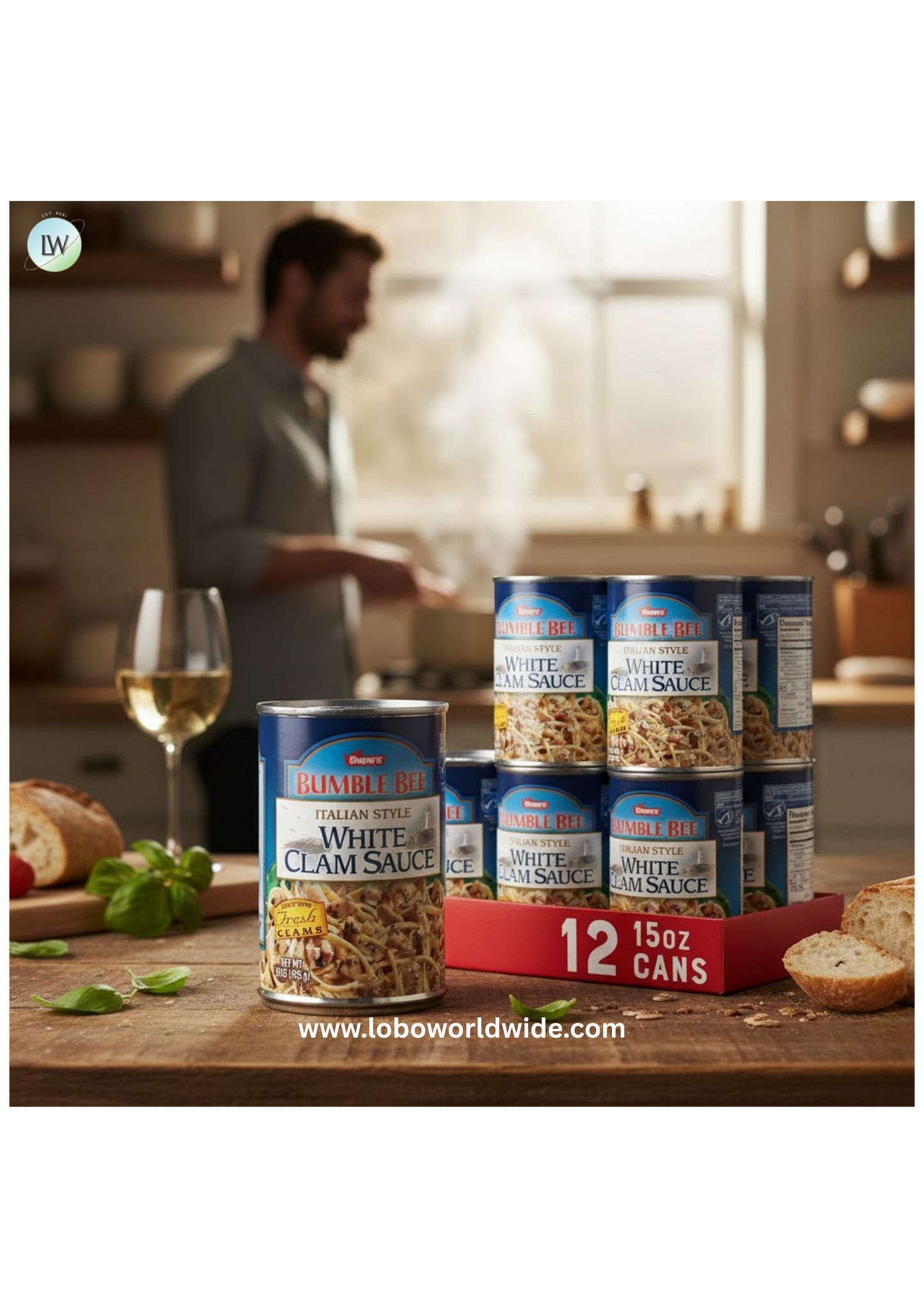 Snow's Italian Style White Clam Sauce, 15 Ounce