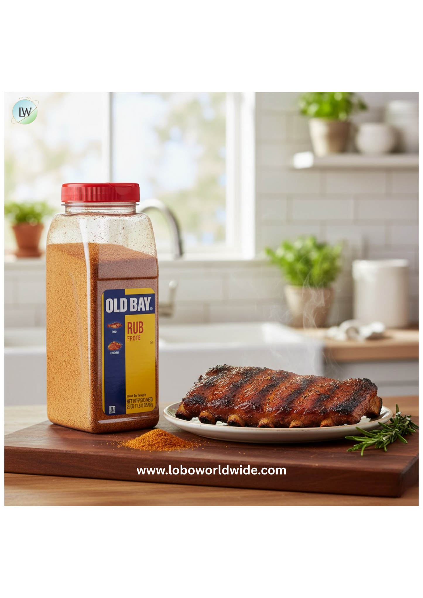 Old Bay Rub 22 oz.