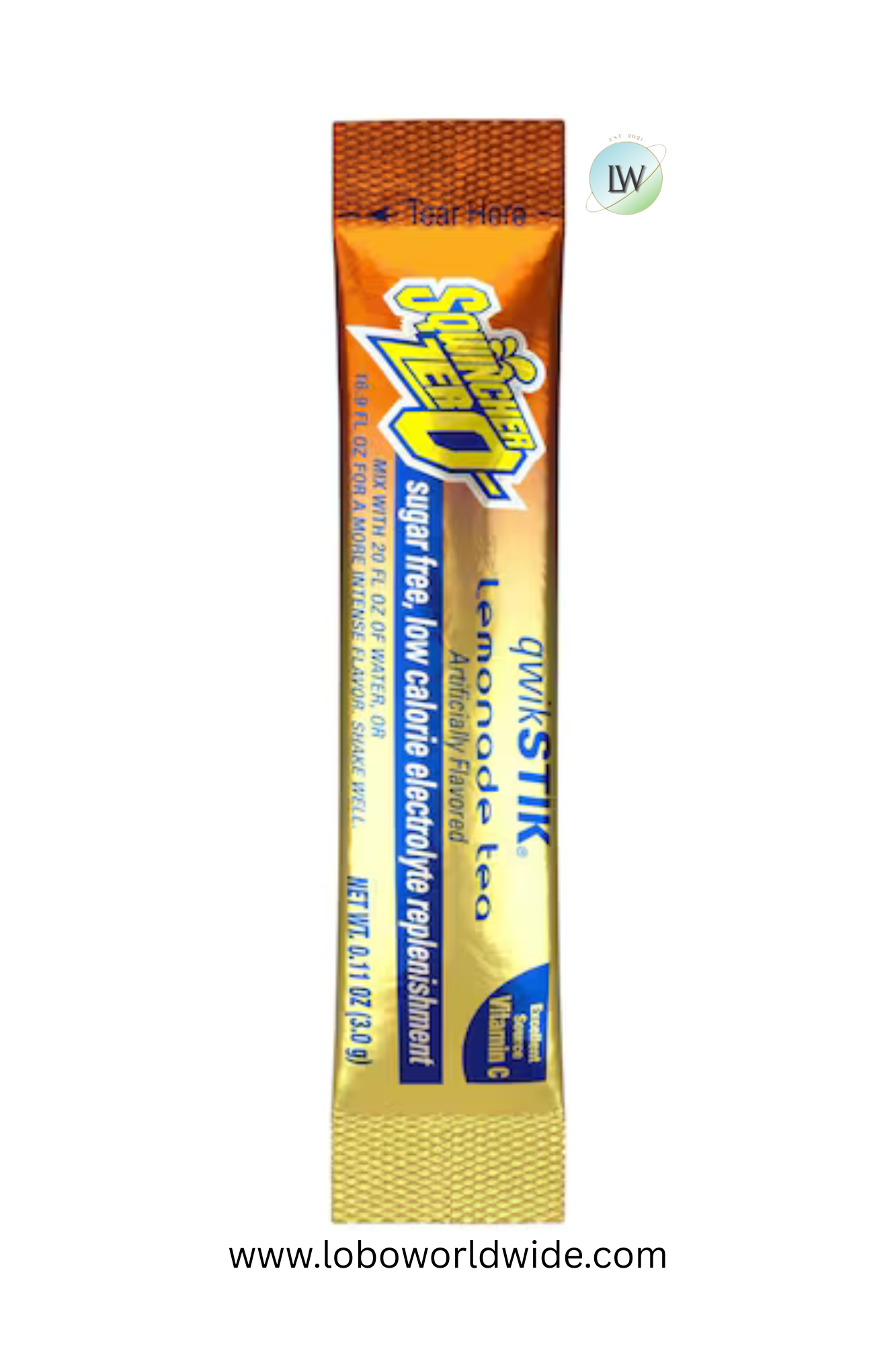 Sqwincher Sports Drink Mix,Lemonade Tea Powder Concentrate, PK50
