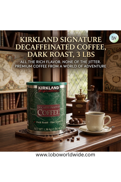 Kirkland Signature Coffee, Dark Roast, 3 lbs