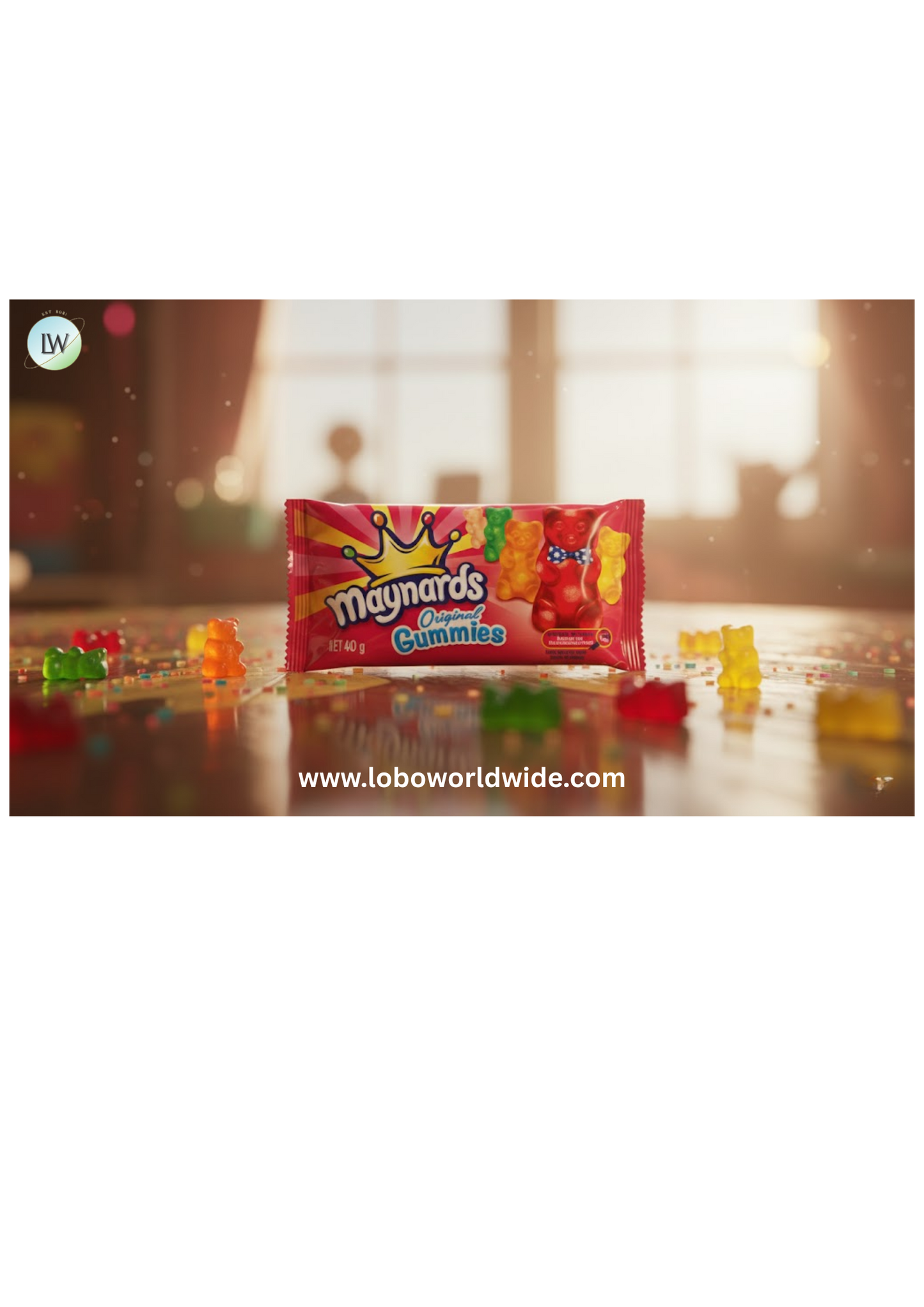 Maynards Original Gummies 18 × 60 g