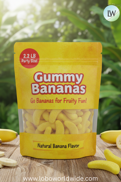 Gummy Bananas (Various Sizes)