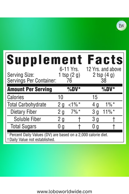 Benefiber Daily Prebiotic Fiber Supplement Powder, Unflavored - 62 Servings (8.7 Ounces)