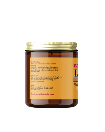 Pure Lanolin - Natural Moisturizer and Dry Skin Relief - All Natural