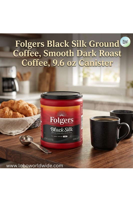 Folgers Ground Coffee, Medium Roast, 9.6 oz Canister