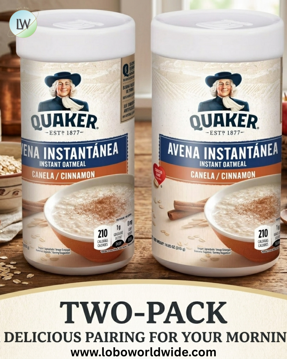 (2 pack) Quaker Cinnamon Instant Oats