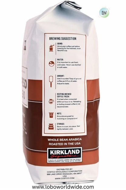 Kirkland Signature Coffee, Medium Roast, 2.5 lbs