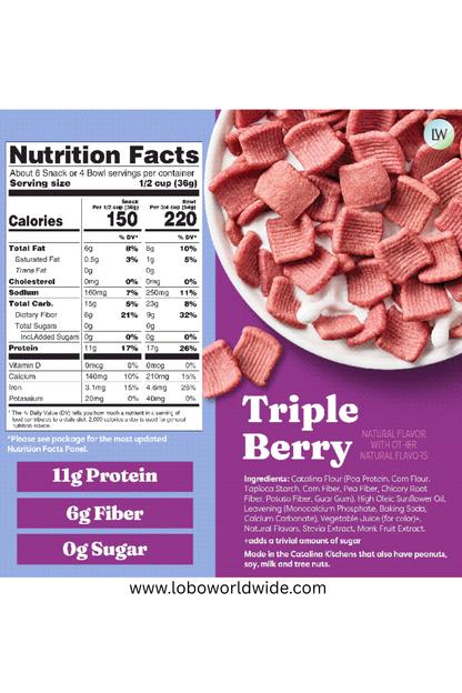 Catalina Crunch Protein Cereal, 8 oz (Pack of 3)