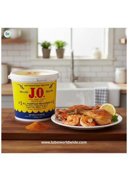 J.O. No. 1 Seafood Seasoning (Various Sizes)