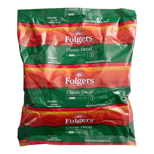 Folgers Classic Roast & Decaf coffee