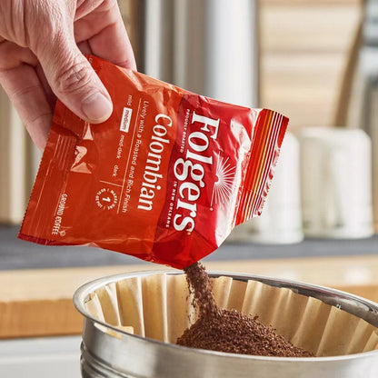 Folgers Colombian Supreme Coffee Packet 1.75 oz. - 42/Case