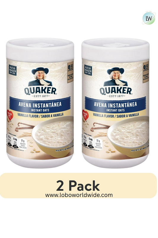 Quaker Vanilla Instant Oats (Pack of 2)