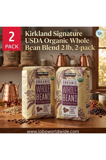 Kirkland Signature Coffee, Medium Roast, 2.5 lbs
