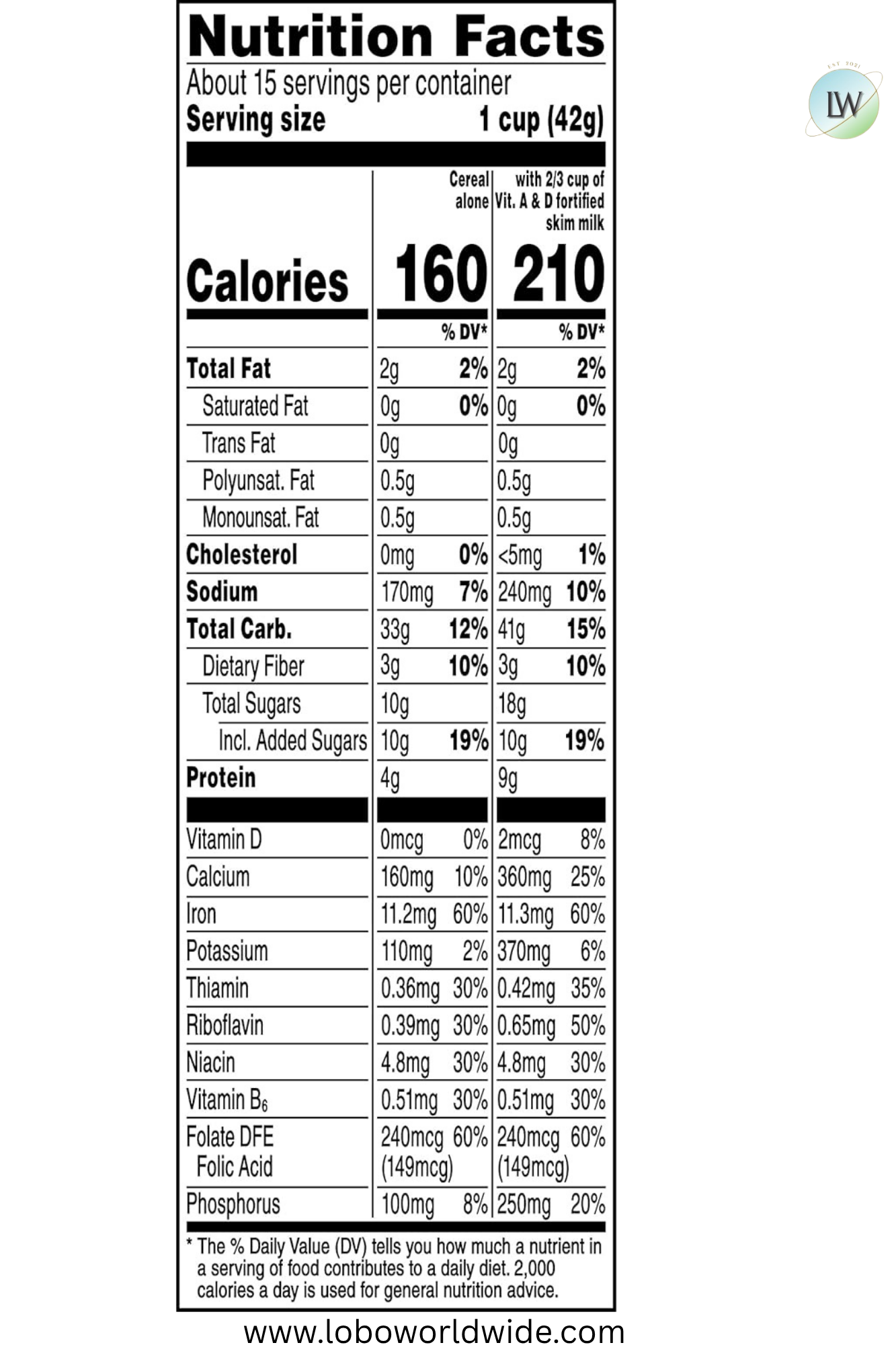 Quaker Life Cereal, Cinnamon, 22.3oz Box