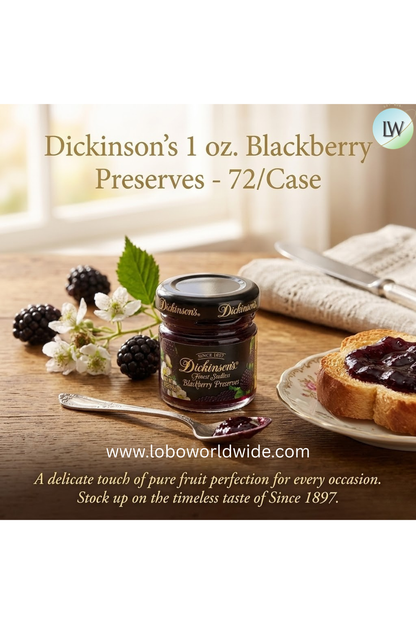 Dickinson's 1 oz. Fruit Spreads - 72/case