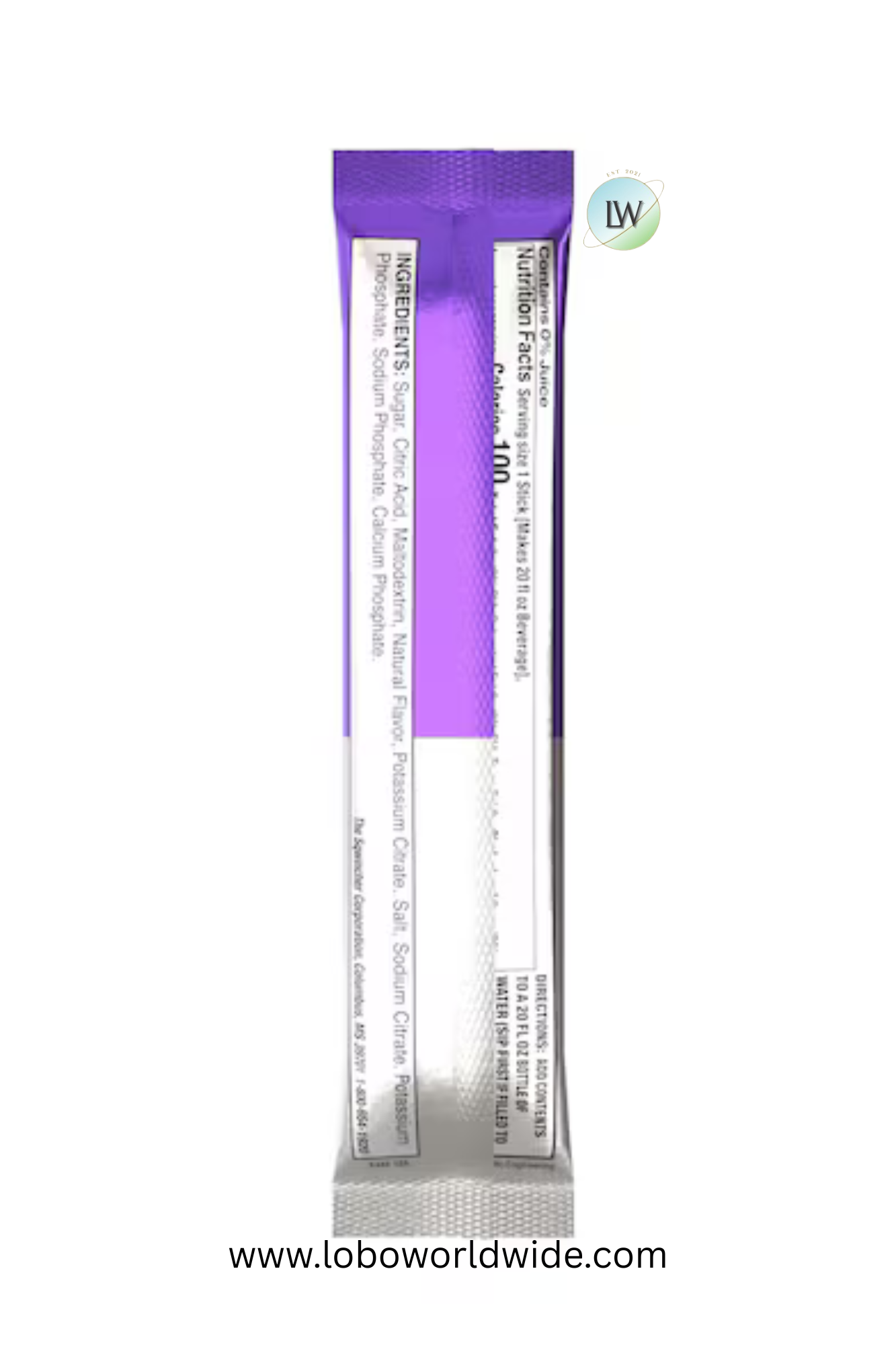 Sqwincher 20oz EverLyte Stik Grape, PK100