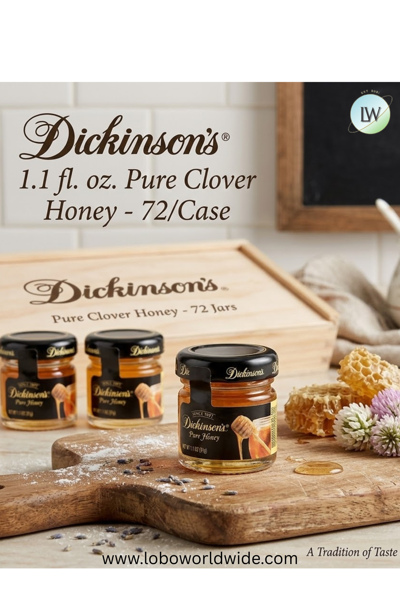 Dickinson's 1 oz. Fruit Spreads - 72/case