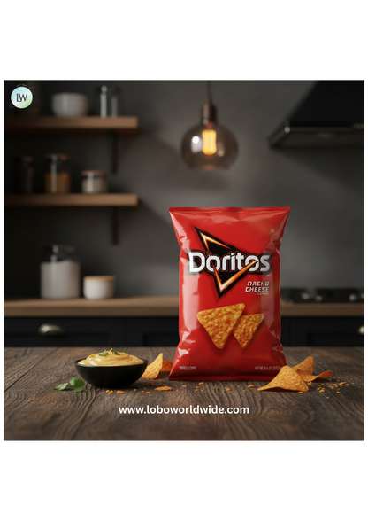Doritos Nacho Cheese Flavored Tortilla Chips, 9.25 oz Bag