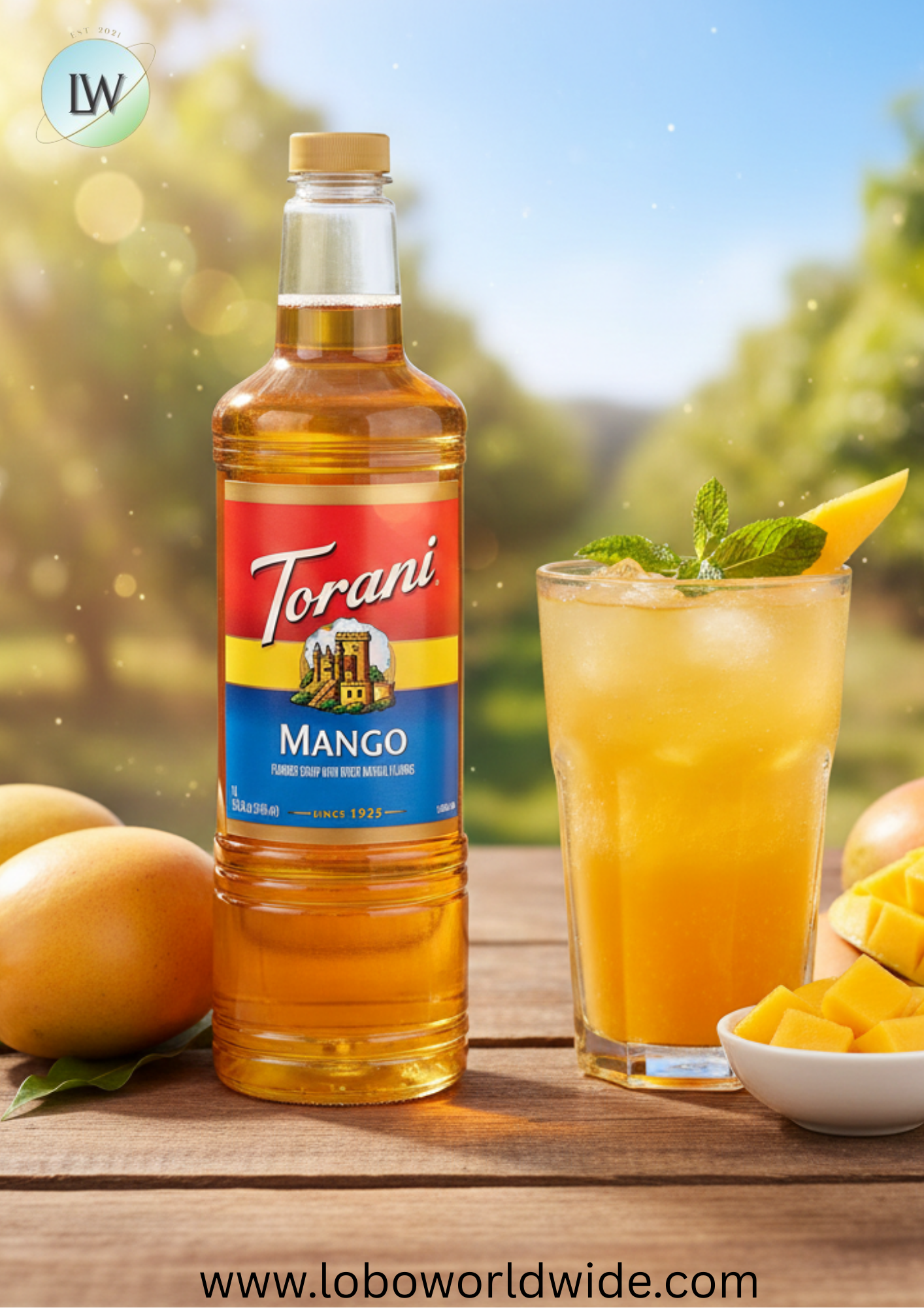 Torani Syrup Plastic Bottle 1 Liter - 6/Case (Various Flavors)