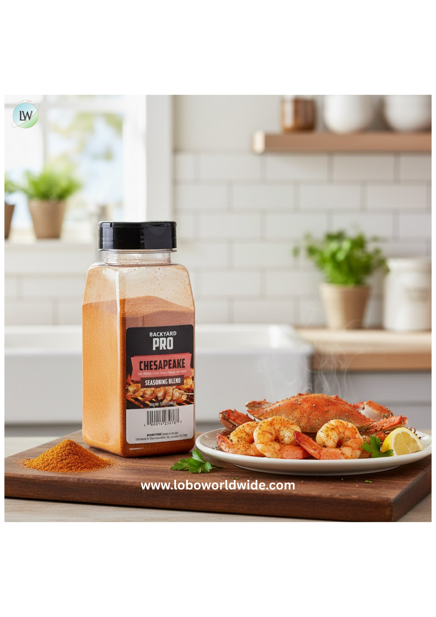 Backyard Pro Crab Boil Seasoning Blend - 16 oz.