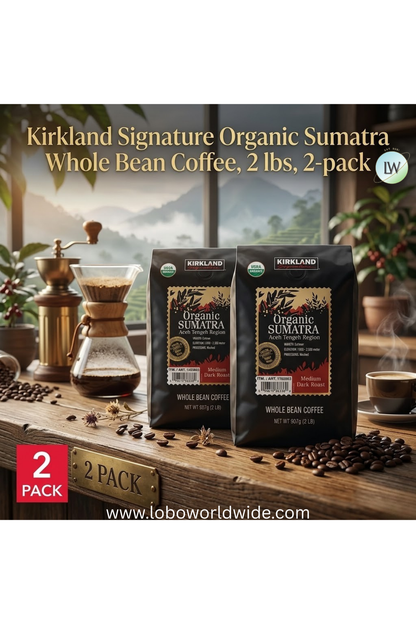 Kirkland Signature Coffee, Medium Roast, 2.5 lbs