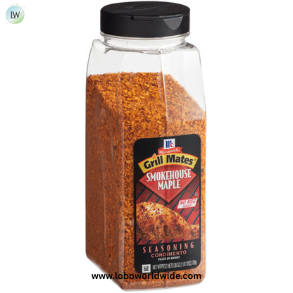 McCormick Grill Mates 28 oz. Smokehouse Maple Seasoning- 6/Case