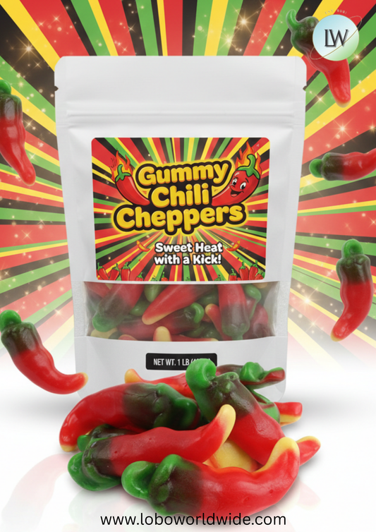 Gummy Chili Peppers(Various Sizes)