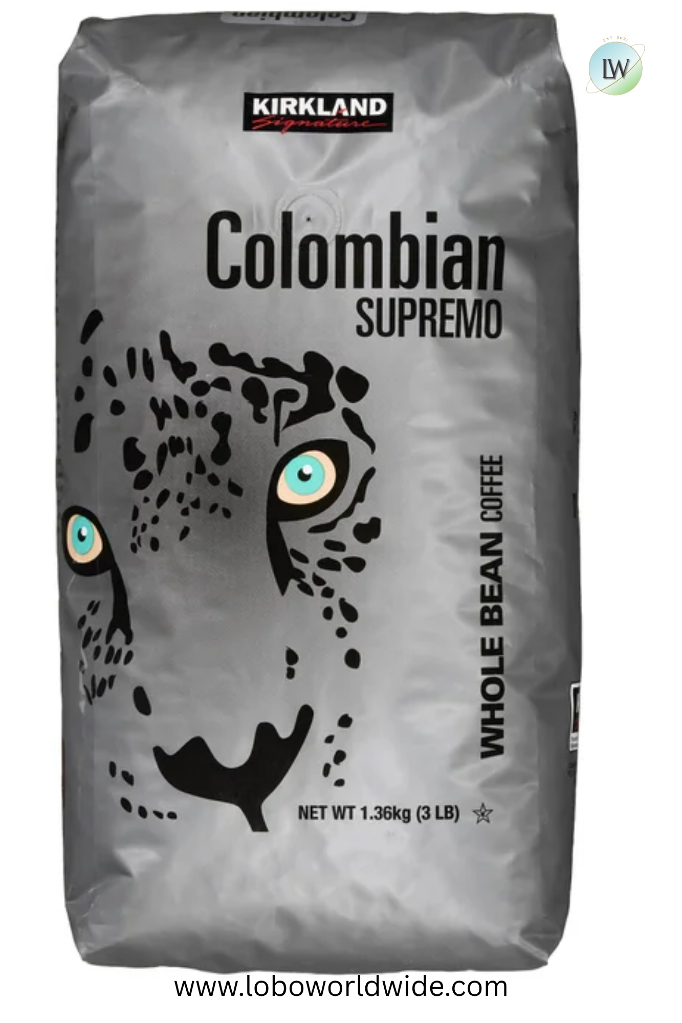 Kirkland Signature Coffee, Medium Roast, 2.5 lbs