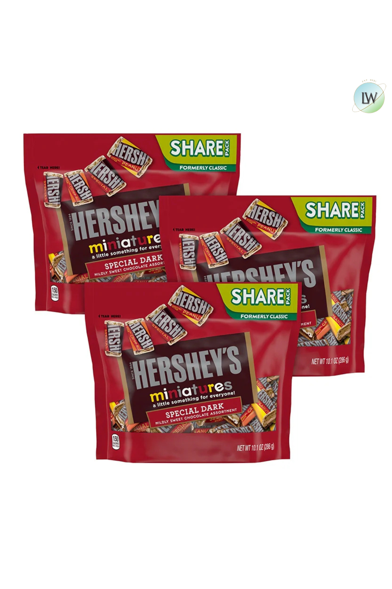 HERSHEY'S SPECIAL DARK Miniatures Assorted Dark Chocolate Candy Share Pack, 10.1 Oz