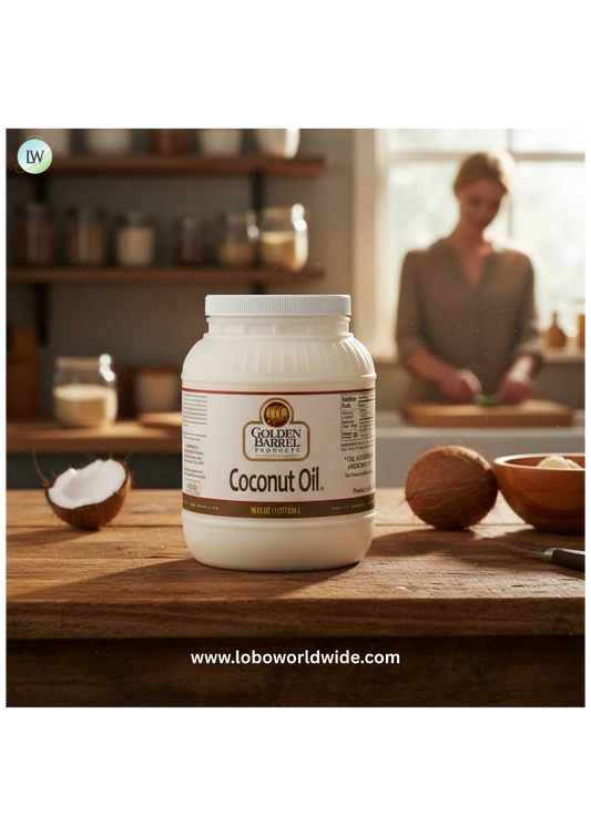 Golden Barrel 96 fl. oz. (6 lb.) Coconut Oil